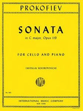 Prokofiev Cello Sonata, Opus 119