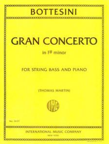 Bottesini Gran Concerto in F sharp minor for String Bass