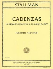 Stallman Cadenzas to Mozart's Concerto in C major, K. 299 for Flute and Harp