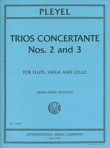 Pleyel Trio Concertante No. 2 and 3 (D major/F major)