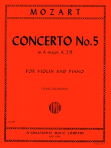 Mozart Violin Concerto No. 5 in A Major K. 219