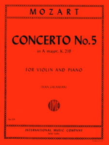Mozart Violin Concerto No 5