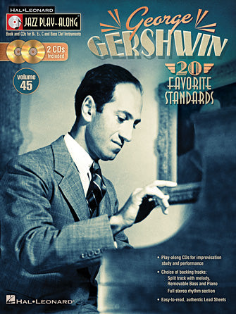 Gershwin Jazz Play-Along Volume 45