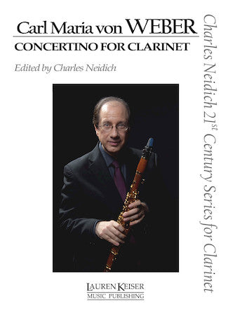 Weber Concertino for Clarinet