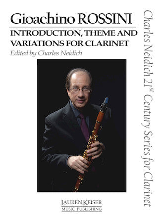 Rossini Introduction, Theme and Variations for Clarinet and Piano