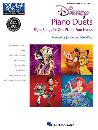 Disney Piano Duets - Popular Songs Series