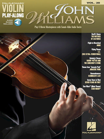 Williams, John - Violin Play-Along Volume 38
