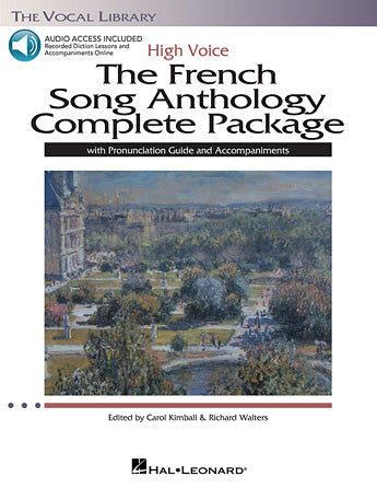 French Song Anthology Complete Package High Voice