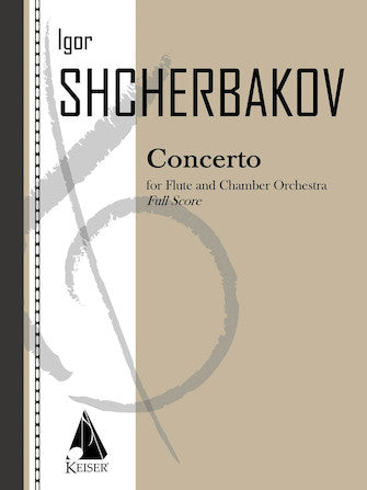 Shcherbakov Concerto for Flute, Percussion and Strings, Full Score