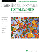 Piano Recital Showcase - Festival Favorites - out of print