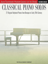 Classical Piano Solos - Thompson Modern Course Second Grade