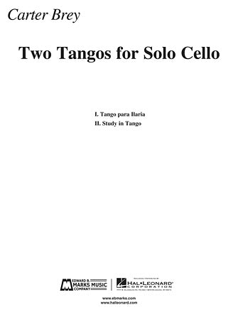 Brey 2 Tangos for Solo Cello