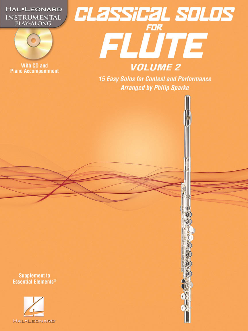 Classical Solos for Flute, Vol. 2 - 15 Easy Solos for Contest and Performance