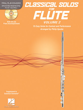 Classical Solos for Flute, Vol. 2 - 15 Easy Solos for Contest and Performance