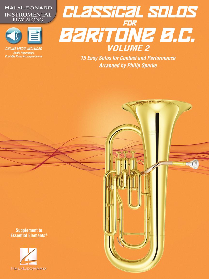 Classical Solos for Baritone B.C., Vol. 2 - 15 Easy Solos for Contest and Performance