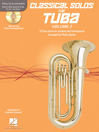 Classical Solos for Tuba (B.C.), Vol. 2 - 15 Easy Solos for Contest and Performance