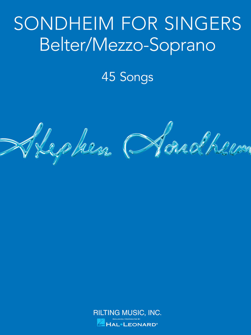 Sondheim for Singers Belter/Mezzo-Soprano