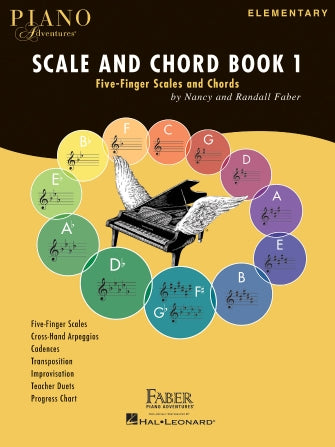 Faber Piano Adventures Scale And Chord Book 1