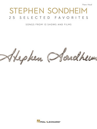 Sondheim 25 Selected Favorites O/P