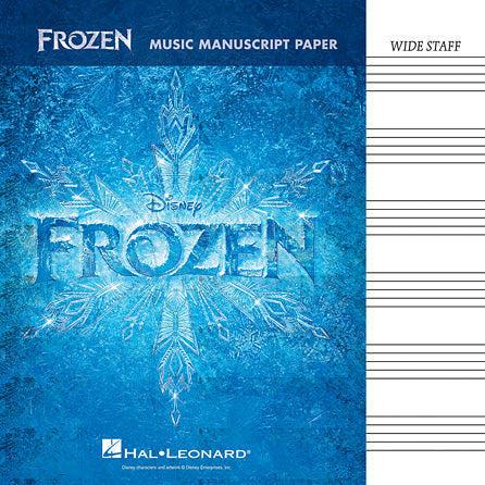 Frozen - Music Manuscript Paper