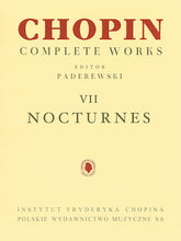 Chopin Nocturnes Paderewski Edition