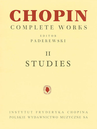 Chopin Studies Paderewski