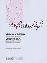 Weinberg Concertino Op. 42 for Violin and String Orchestra
