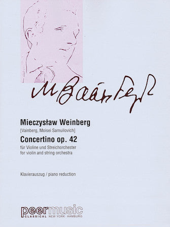 Weinberg Concertino Op. 42 for Violin and String Orchestra
