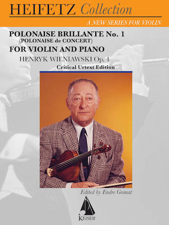 Wieniawski Polonaise Brillante No. 1 (Polonaise de Concert), Op. 4 for Violin and Piano