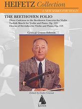 Beethoven Folio - Heifetz Collection