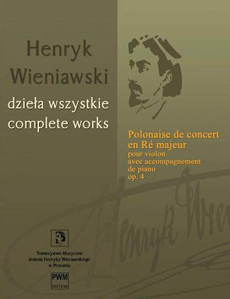 Wieniawski Polonaise de concert en Ré majeur Op. 4
