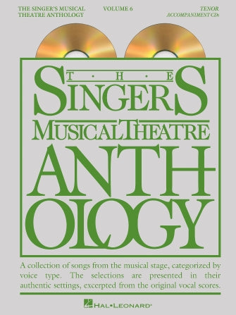 Singer's Musical Theatre Anthology Volume 6 Tenor Accompaniment CDs