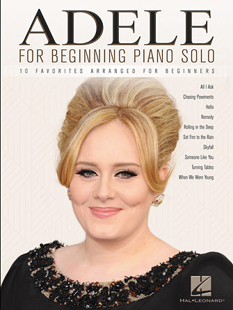 Adele - For Beginning Piano Solo