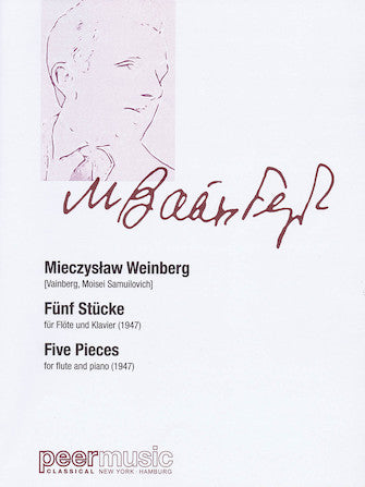 Weinberg Five Pieces For Flute And Piano