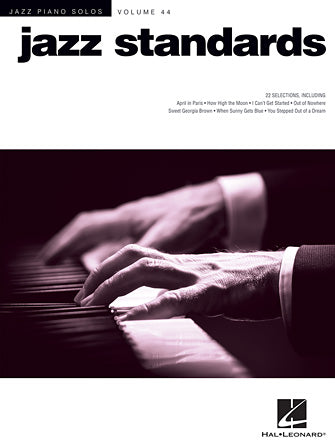 Jazz Standards - Jazz Piano Solos, Vol. 44