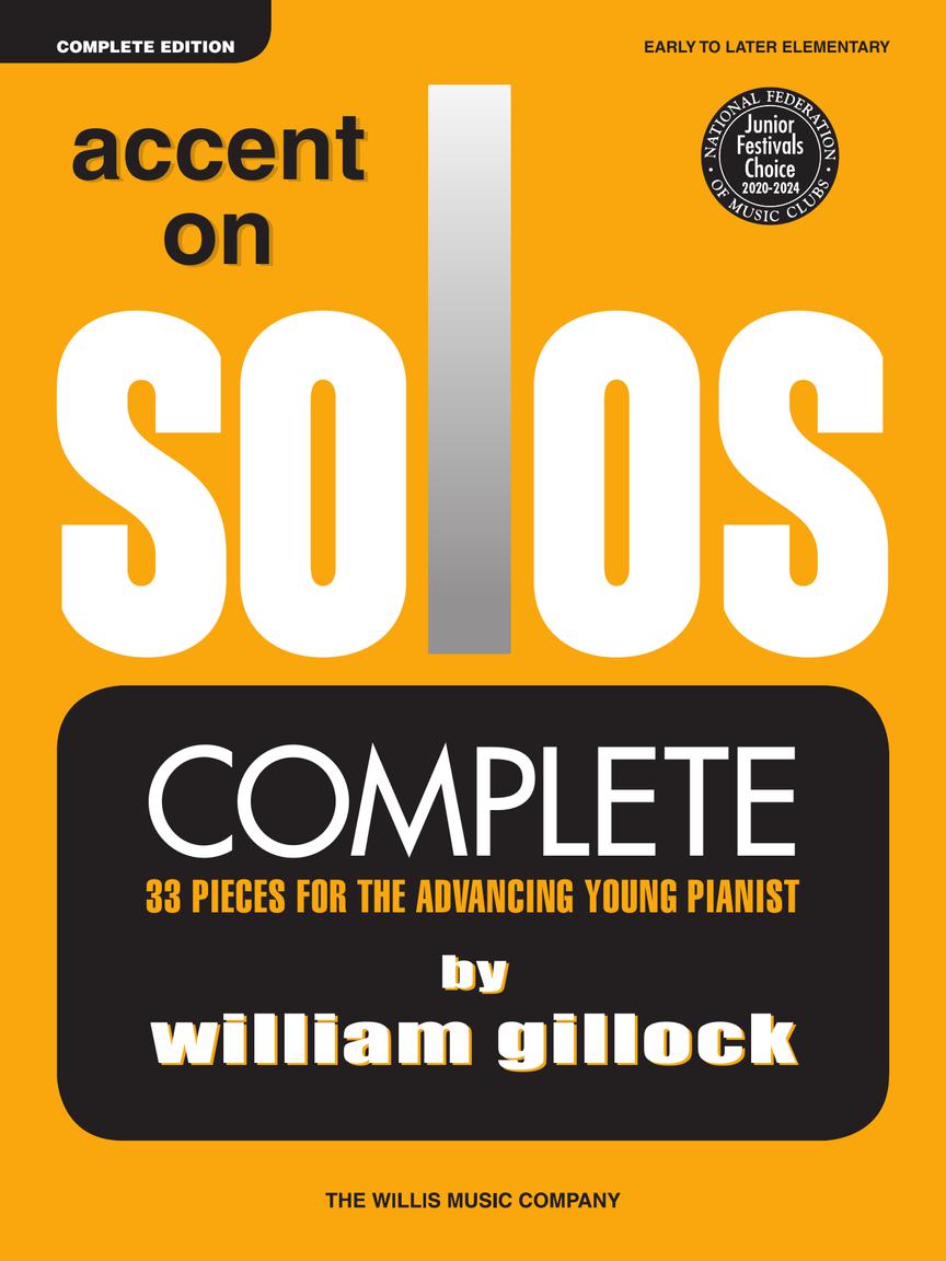 Gillock Accent on Solos - Complete