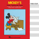 Mickey's Music Manuscript Paper