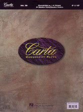 Carta Manuscript Paper - Carta No. 38 Mid-Range