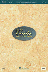 Carta No. 22 Professional Manuscript Paper