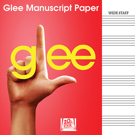 Glee Manuscript Paper OUT OF PRINT