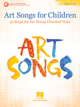 Art Songs For Children With Recorded Accompaniments