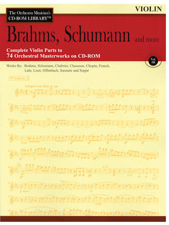 VLN V 3 BRAHMS SCHUMANN FRANCK