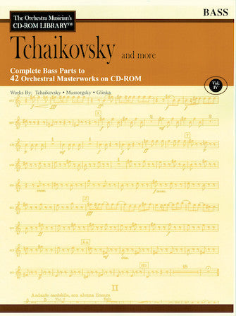 TCHAIKOVSKY BASS V 4 CD ROM LI