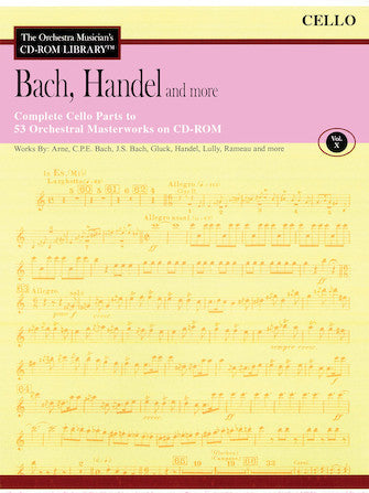 CELLO V 10 BACH HANDEL LULLY R