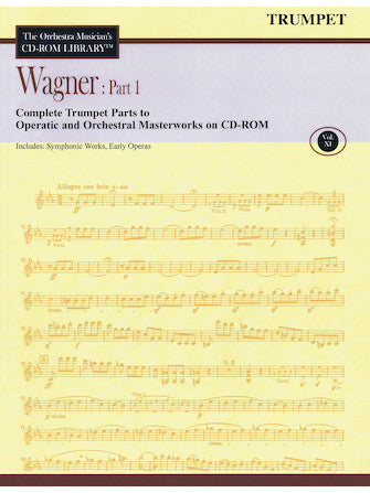 WAGNER TRUMPET PART 1 V 2 ORCH