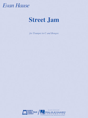 Hause Street Jam - Trumpet In C And Bongos - Score And Parts