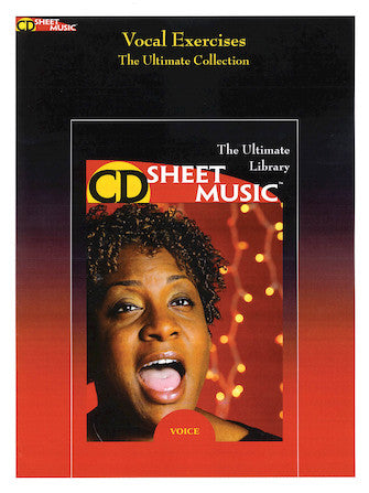 CD Sheet Music Vocal Exercises