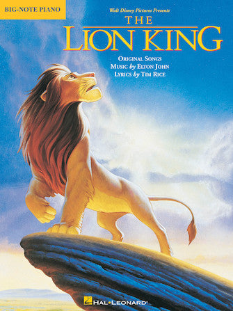 Lion King Big Note Songbook