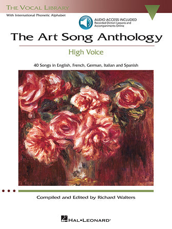 Art Song Anthology High Voice