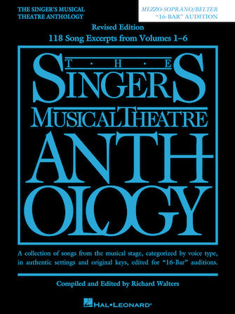 Singer's Musical Theatre Anthology - 16-Bar Audition